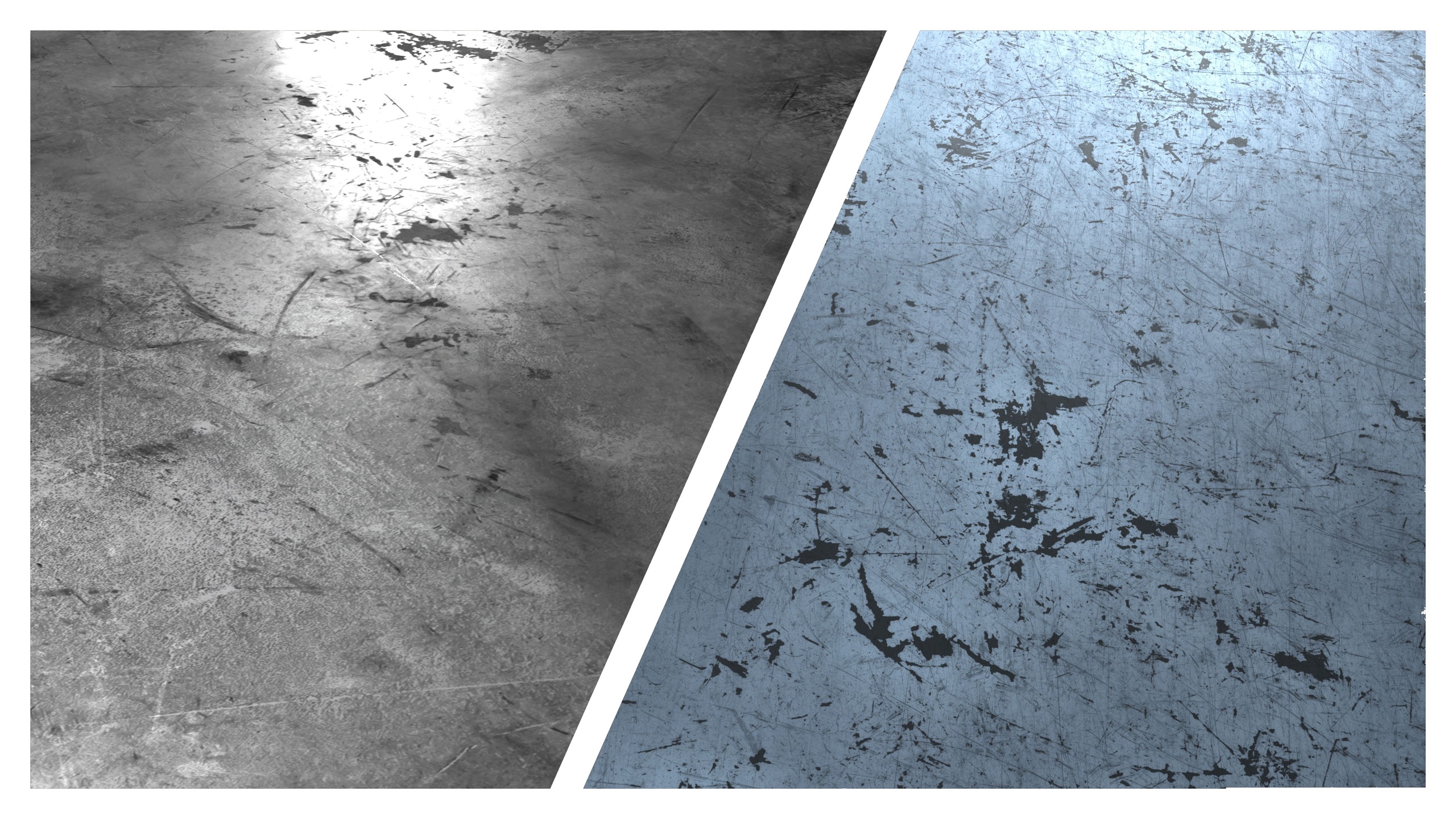 Media 1 for listing Scratched Metal 8K PBR Texture Combo