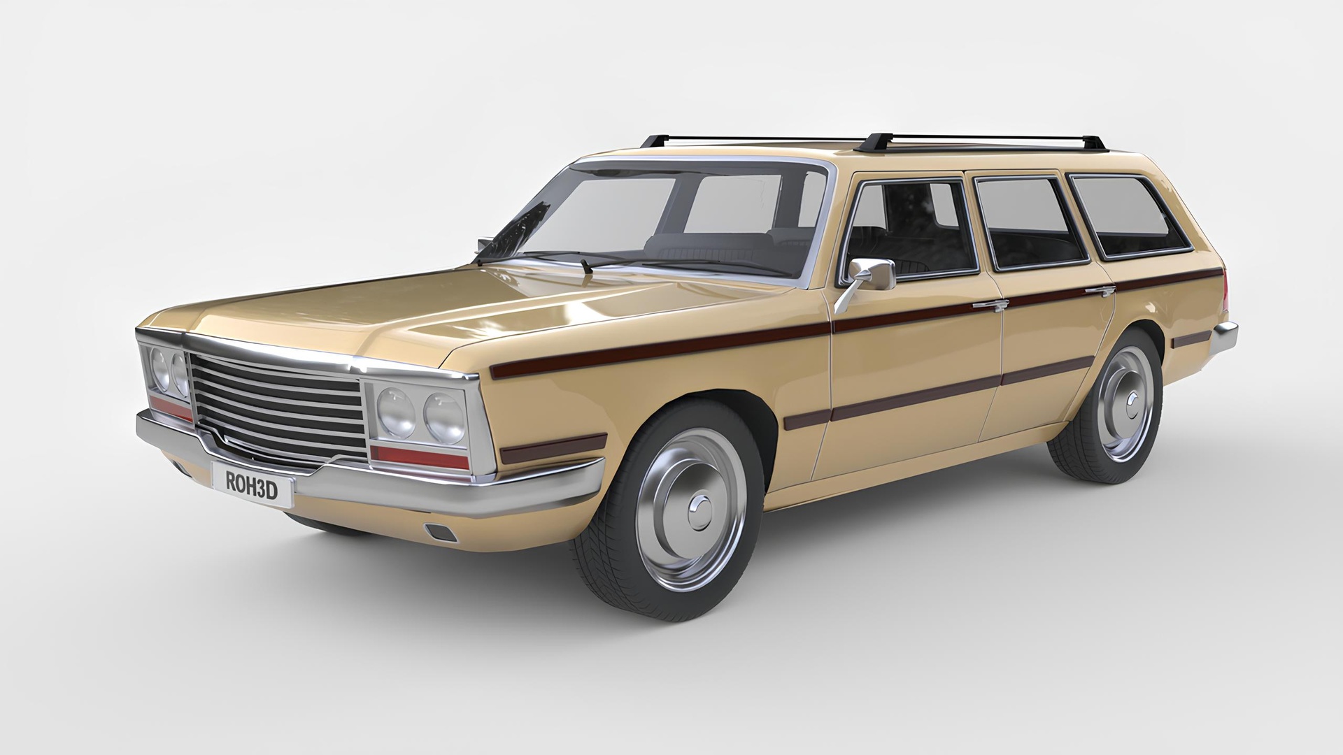 商品 Retro Boxy Family Wagon 1970s 的媒体 1