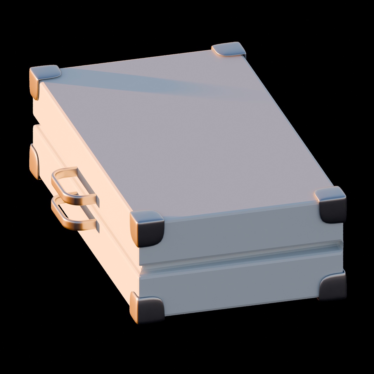 Media 1 for listing SUITCASE LOWPOLY ISOMETRIC