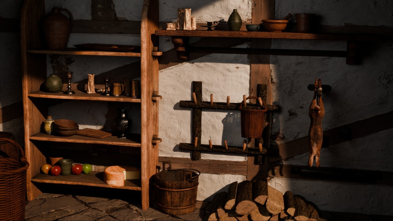 Media 1 for listing Medieval Shelves & Hangers