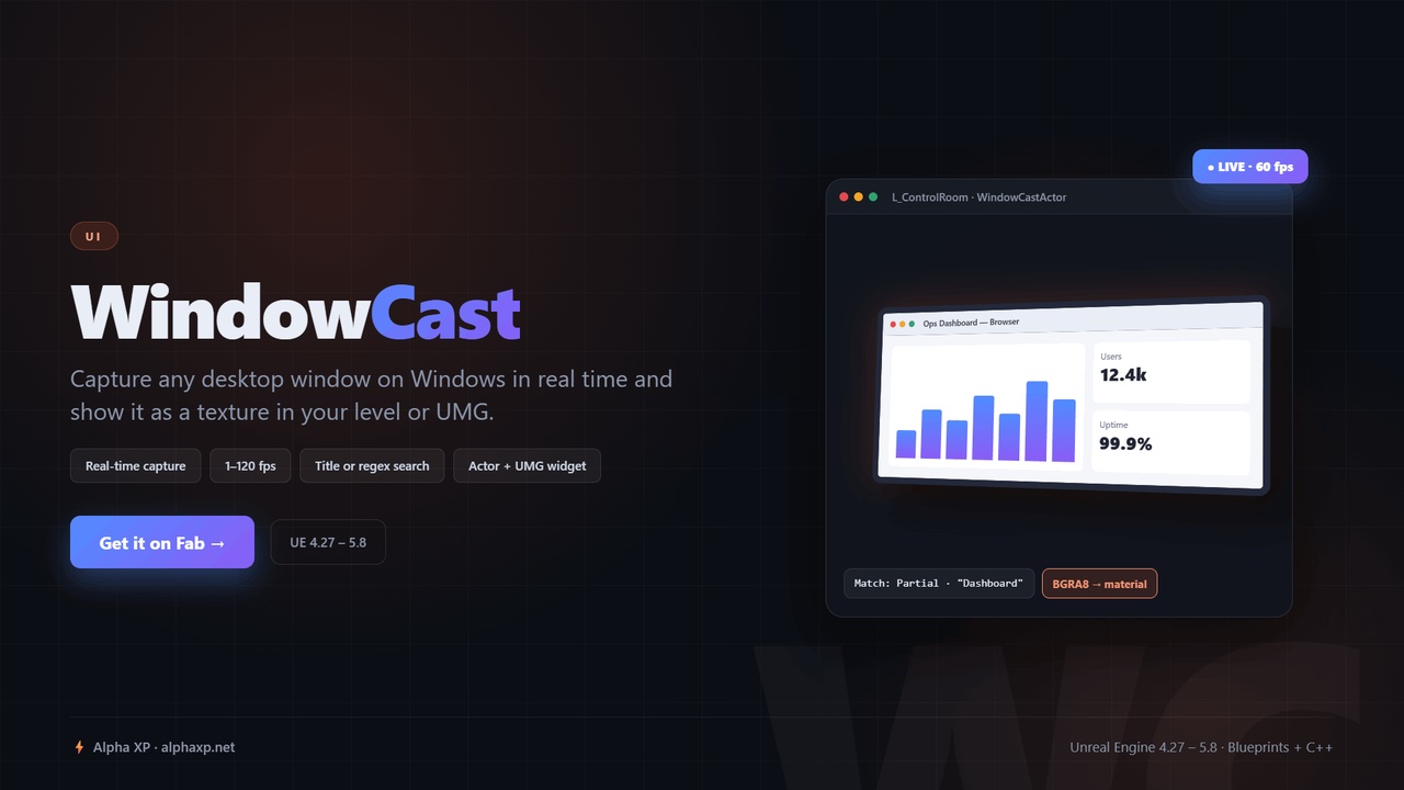 Media 1 for listing WindowCast