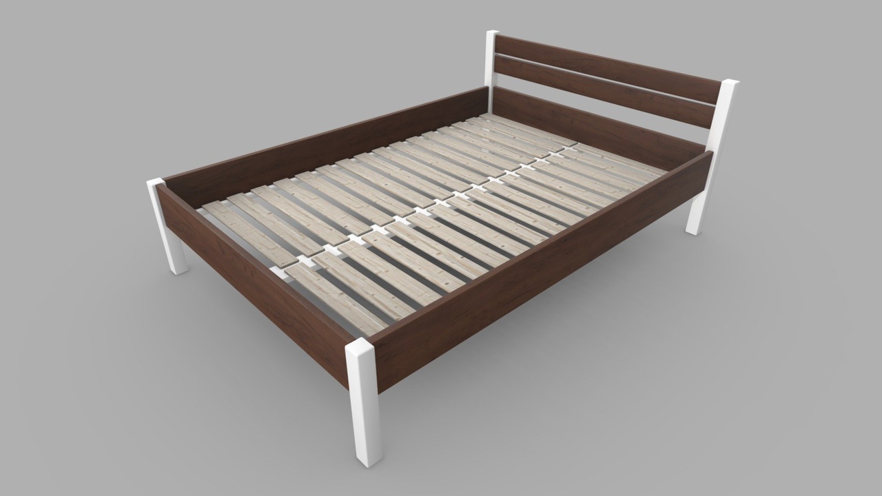Media 1 for listing Bed Frame 2-2 - Muscat Wood White