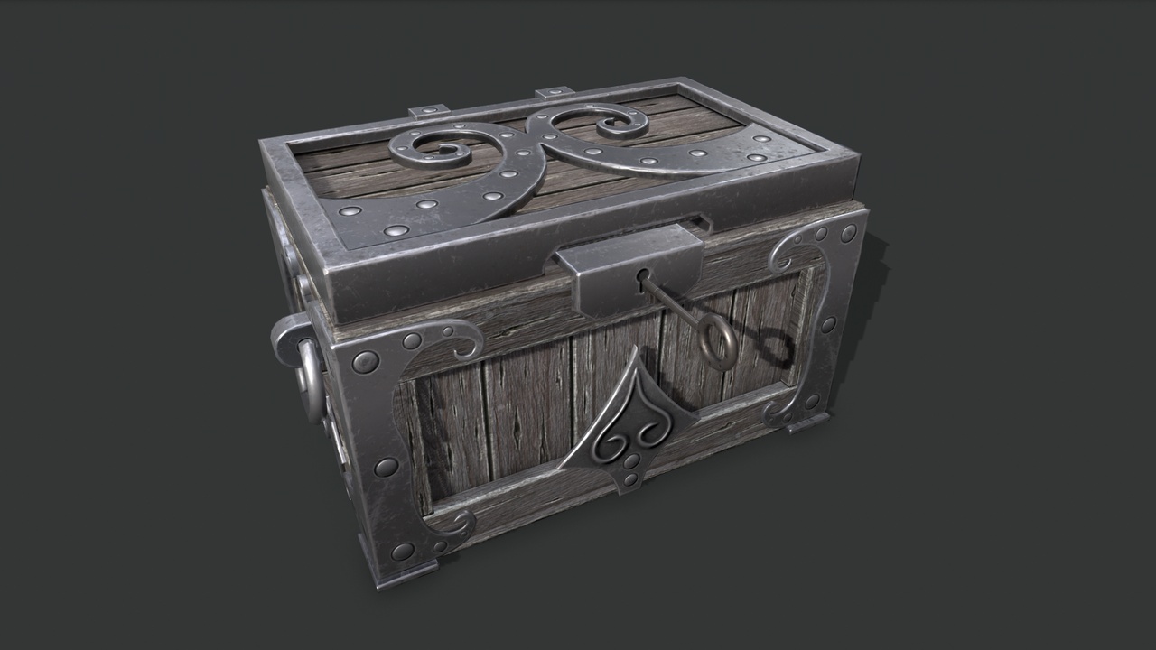 Media 1 for listing Wooden chest