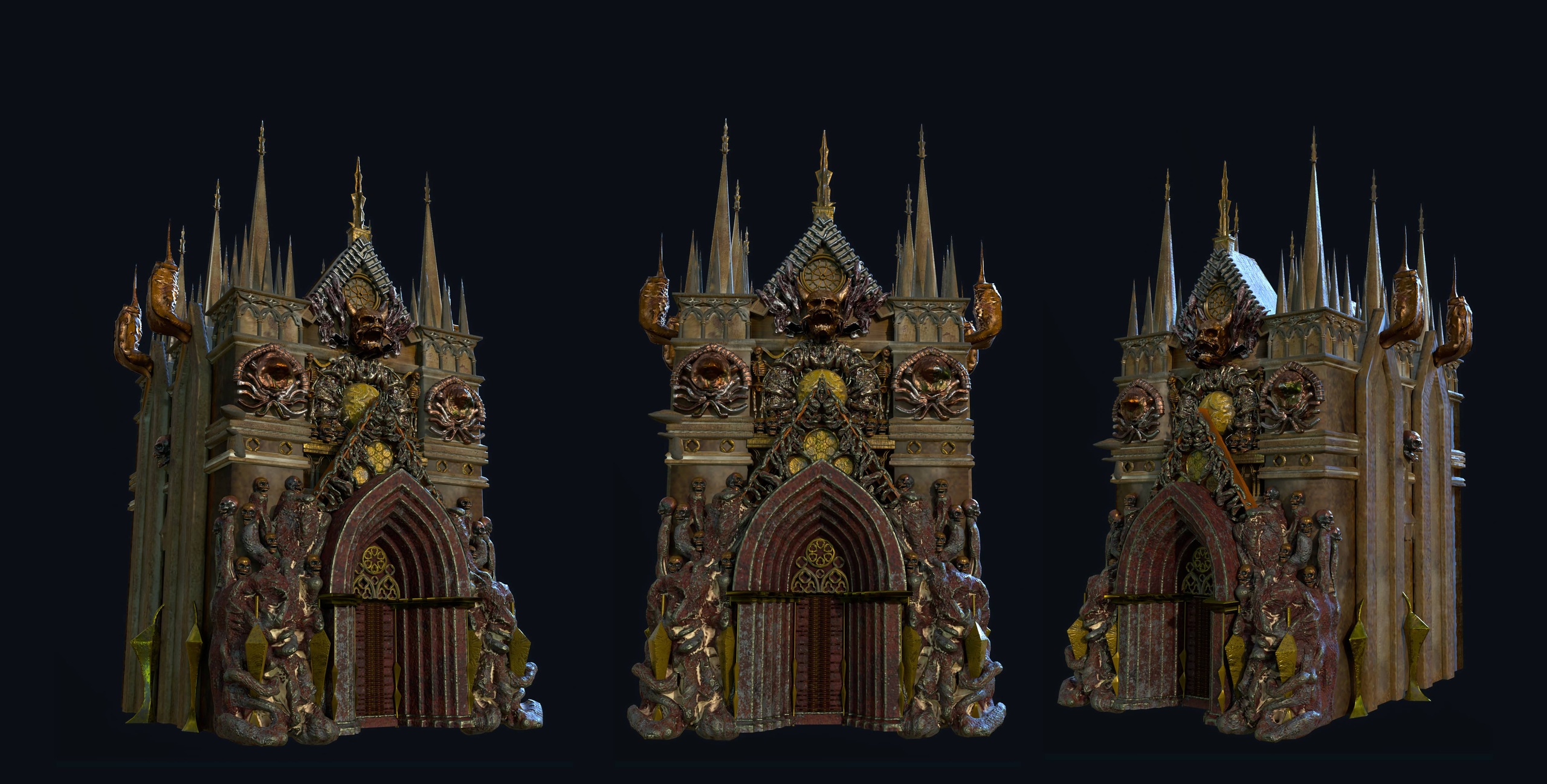 Media 1 for listing Cthulhu Skeleton Undead Building