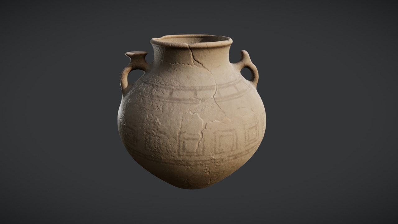 Media 1 for listing Pot 22 _ PBR Game Ready Asset