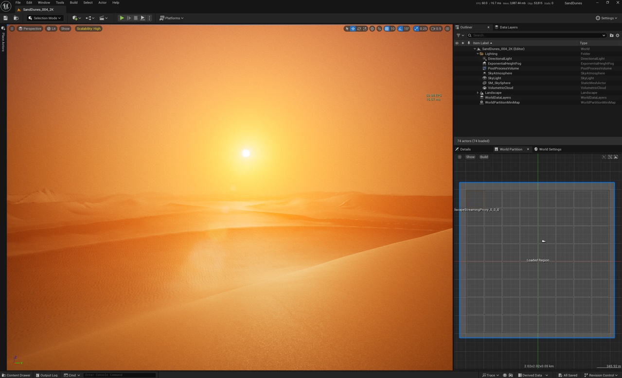 Media 1 for listing Sand Dunes 004 - Basic Landscape Pack