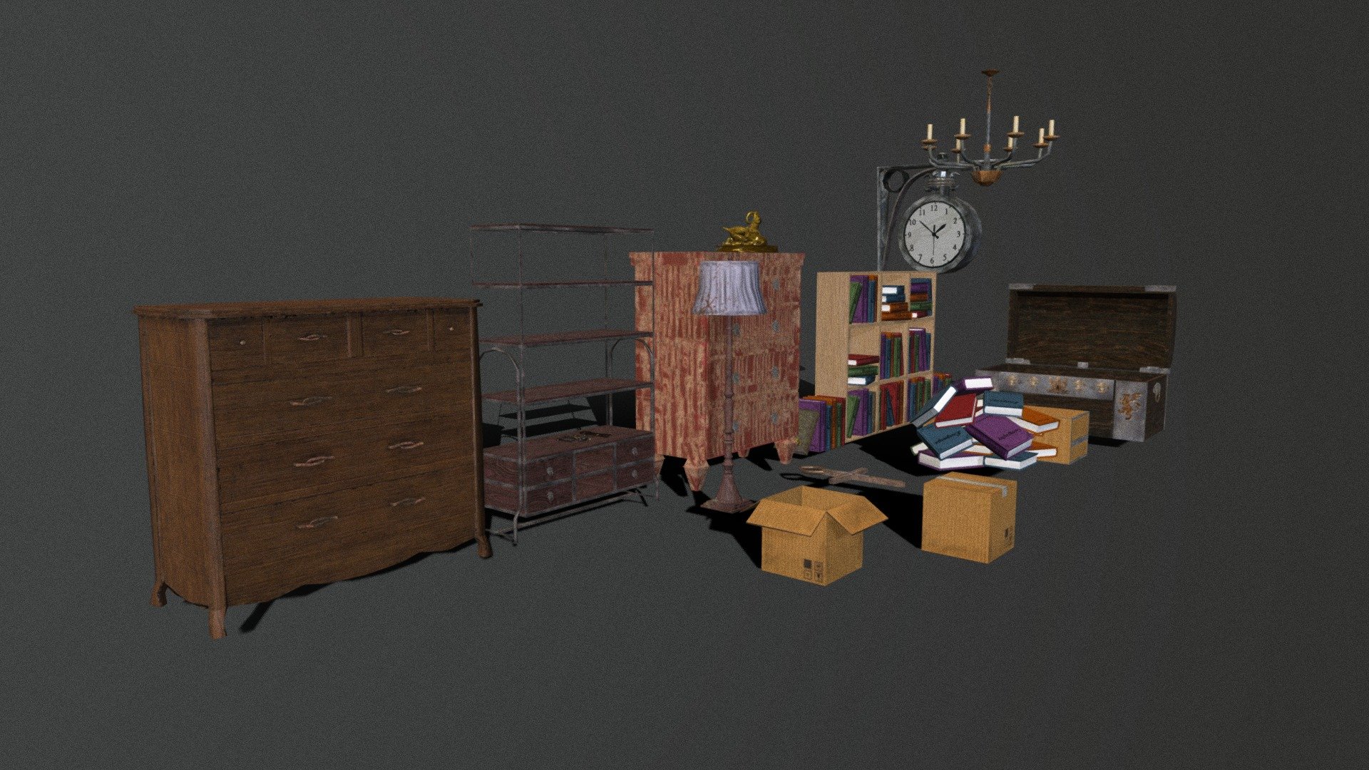 Horror Props Pack | Fab