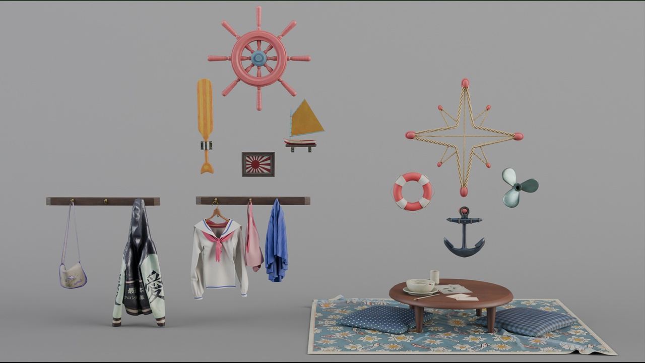 Media 1 for listing A Kyoto Room - Decor Set