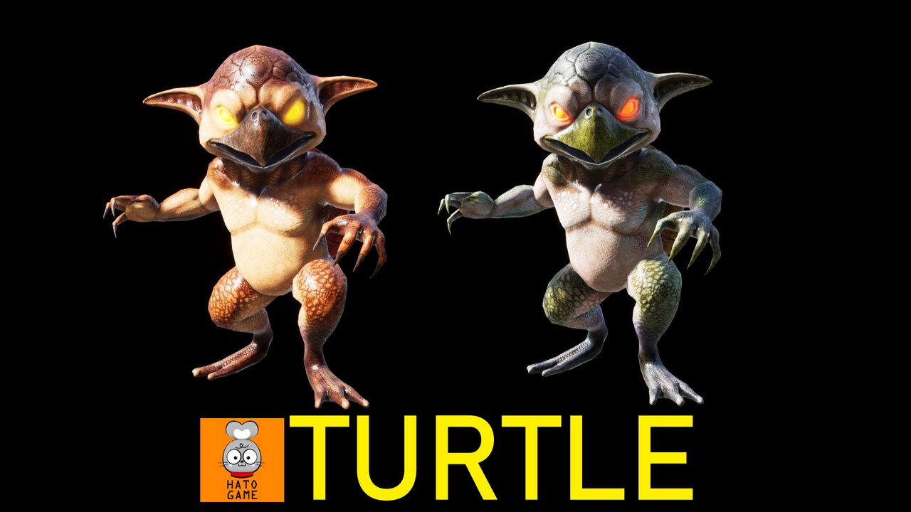 "Animated"  Turtle 제품 등록을 위한 미디어 1개