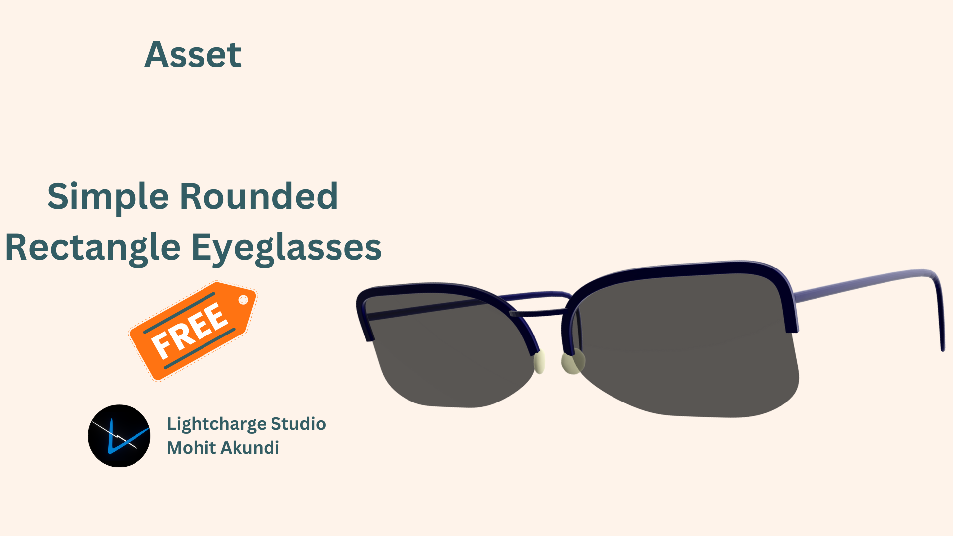 Rounded Rectangle Eyeglasses | Fab