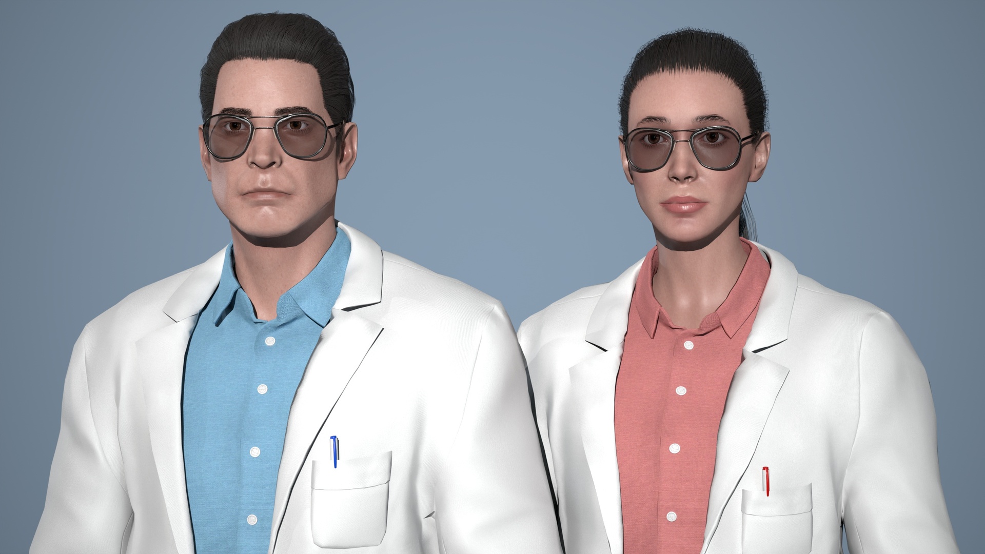 Media 1 for listing Scientist Character Pack