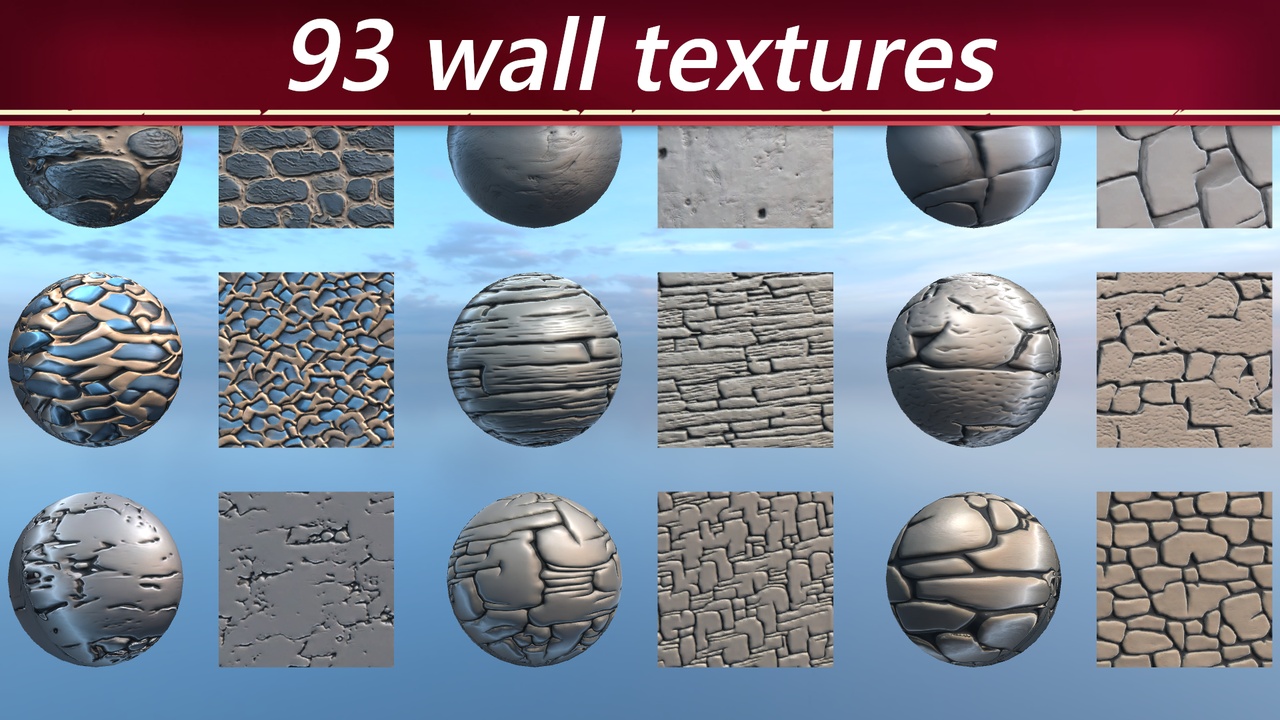 Media 1 for listing 500 Stylized Materials