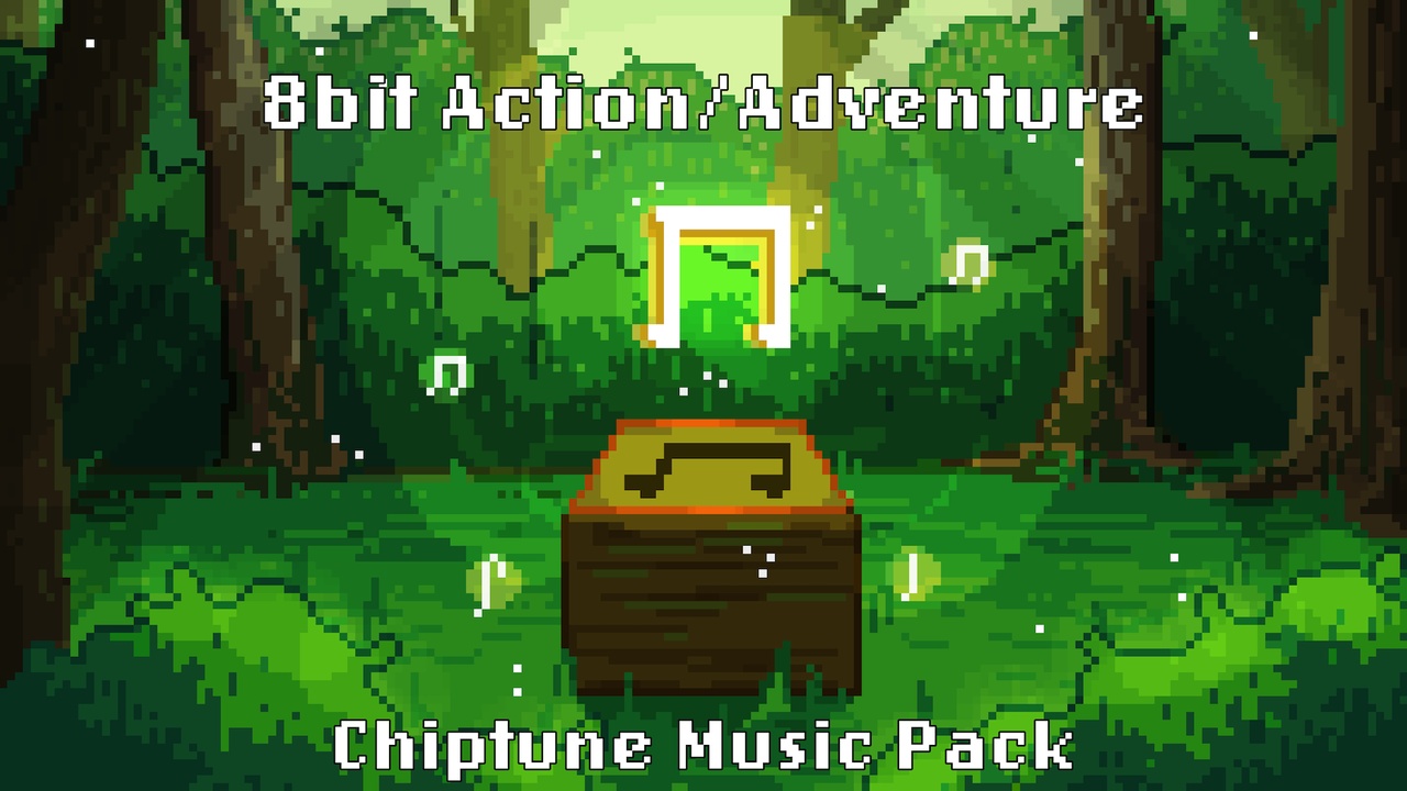 Media 1 for listing 8bit Action/Adventure Chiptune Music Pack