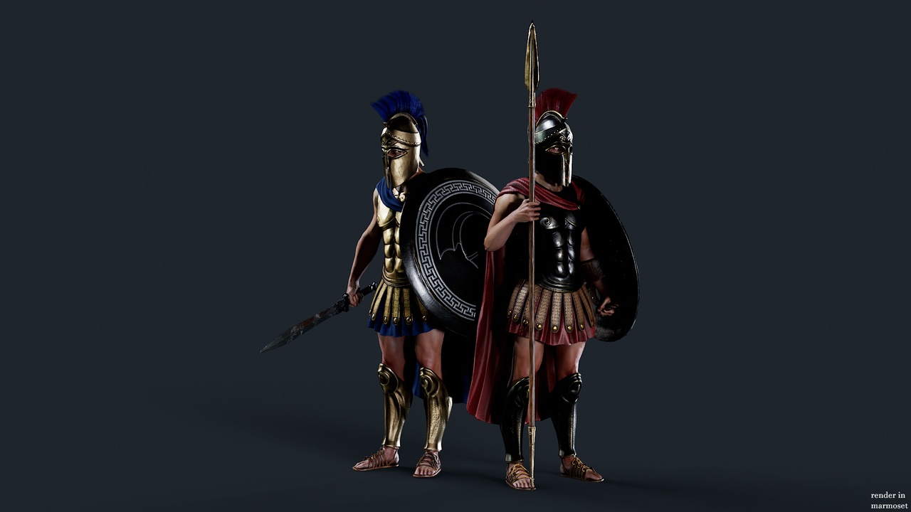 Media 1 for listing Spartan - Heavy hoplite