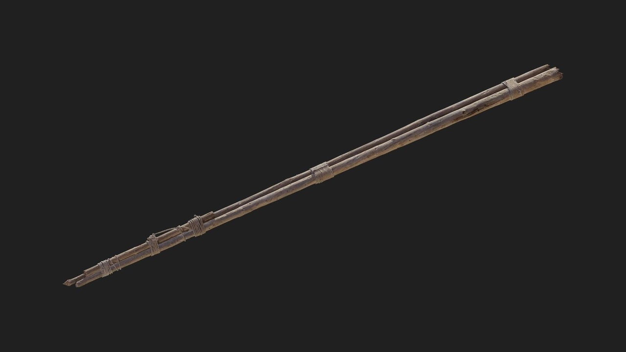 Old Wooden Pole | Fab