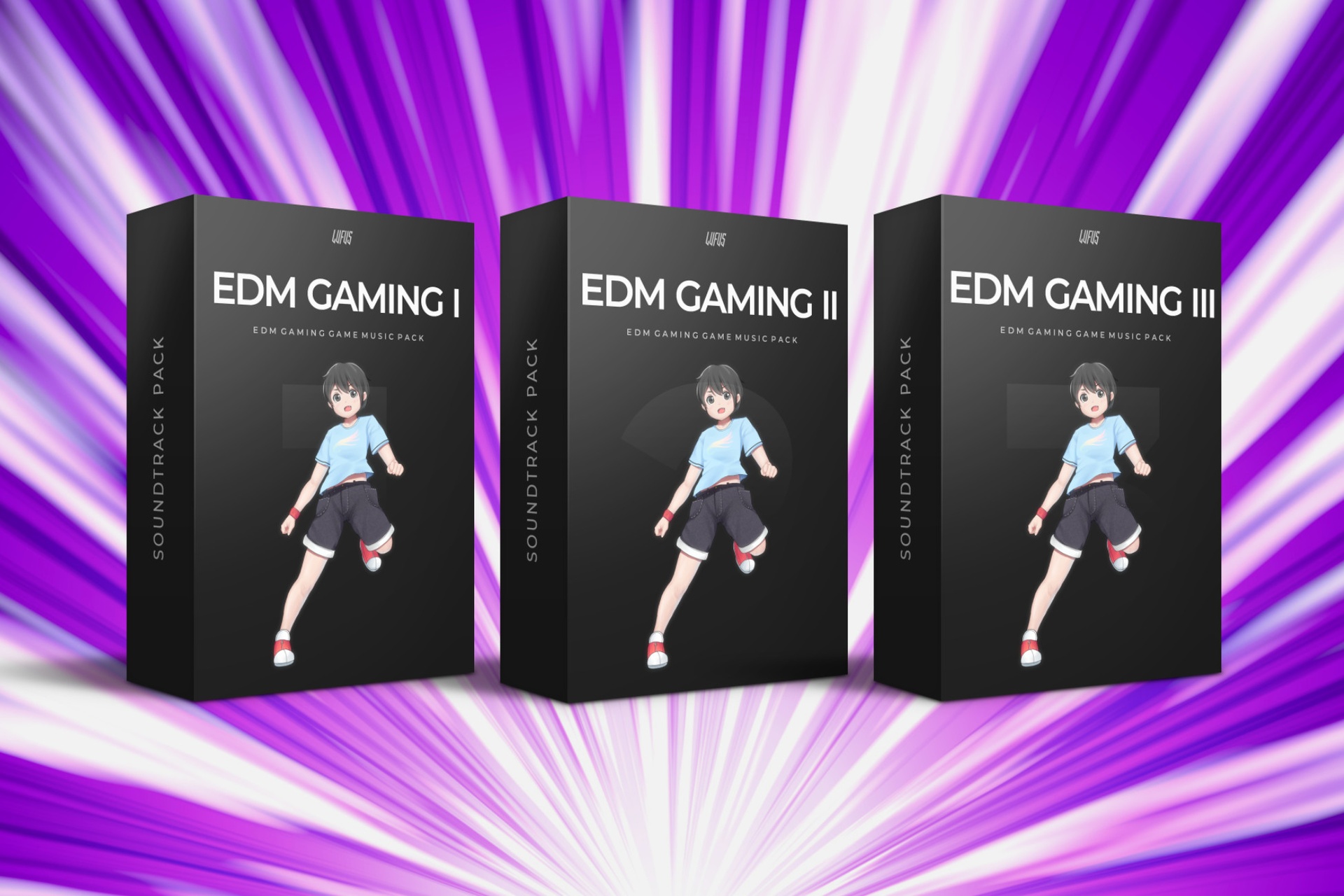 Media 1 for listing EDM Gaming Music Bundle Vol. 1 - Arcade, Electronic, Rhythm, Racing and more