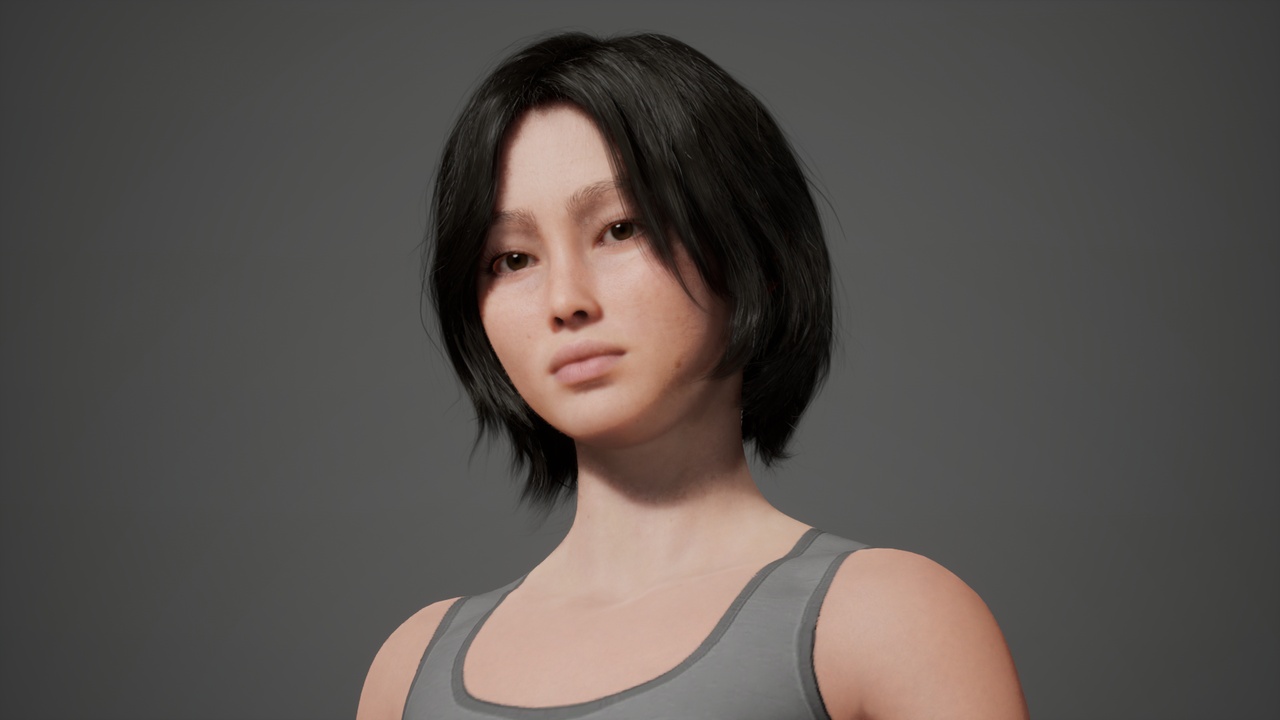 Media 1 for listing Ren Ayame - Realistic MetaHuman
