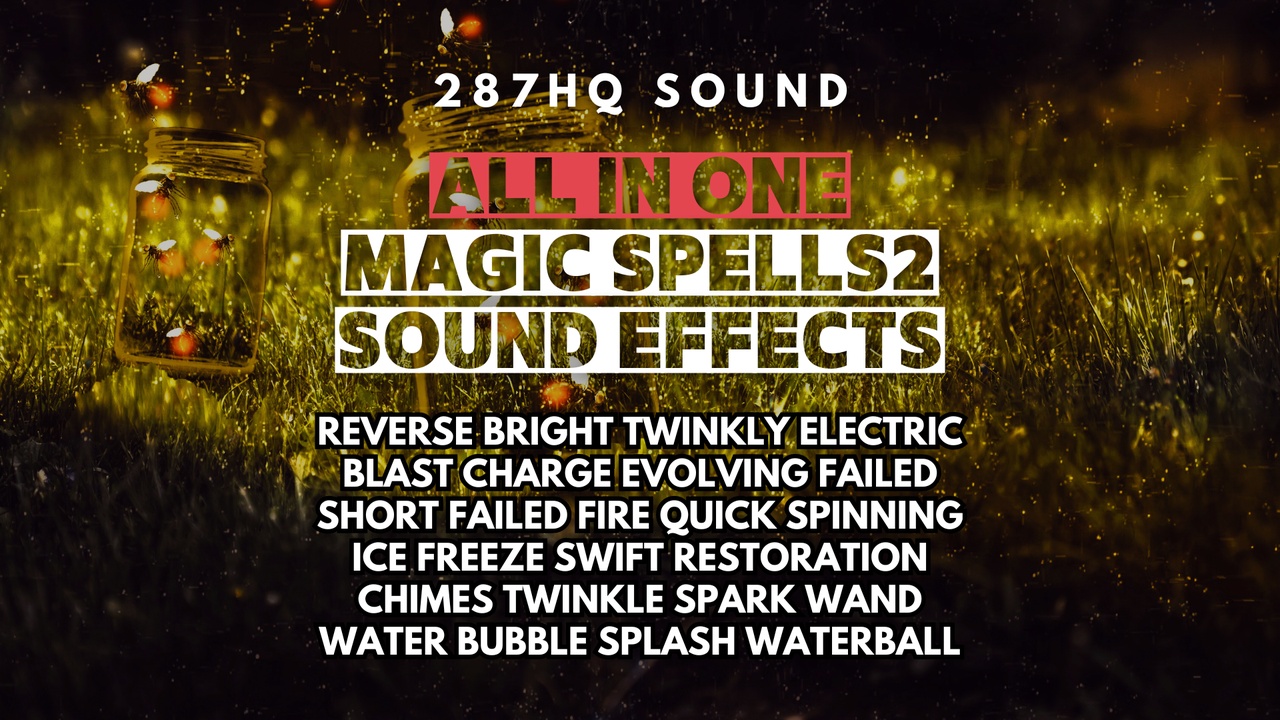 MagicSpells2 SoundEffect 제품 등록을 위한 미디어 1개
