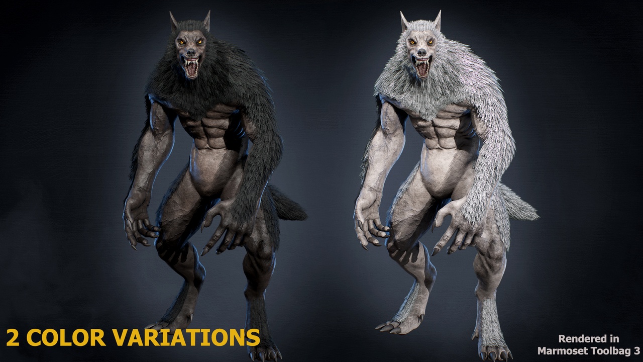 Media 1 for listing Monster Werewolf