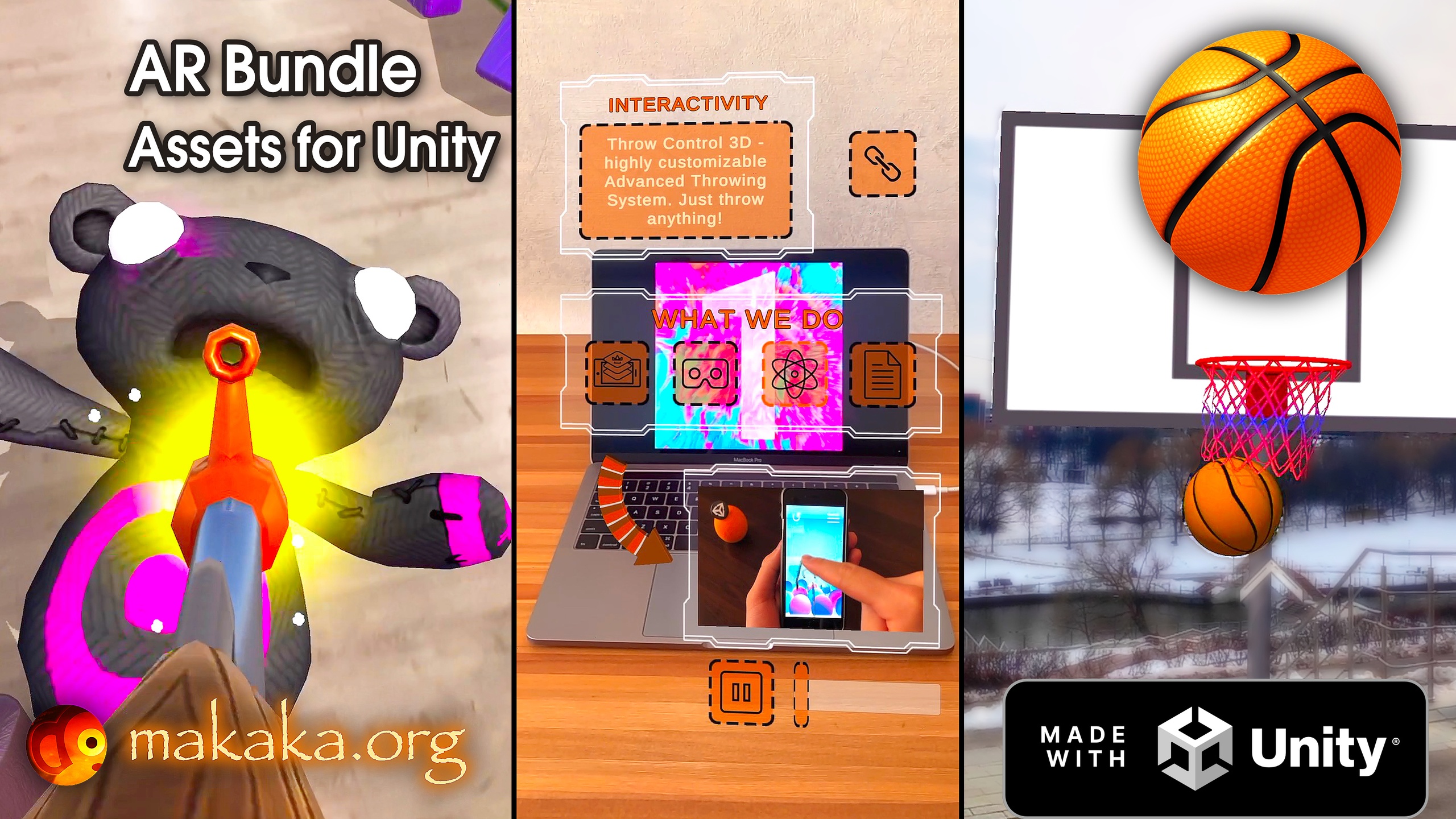 Media 1 for listing AR Bundle for Unity – Template Projects and Tools