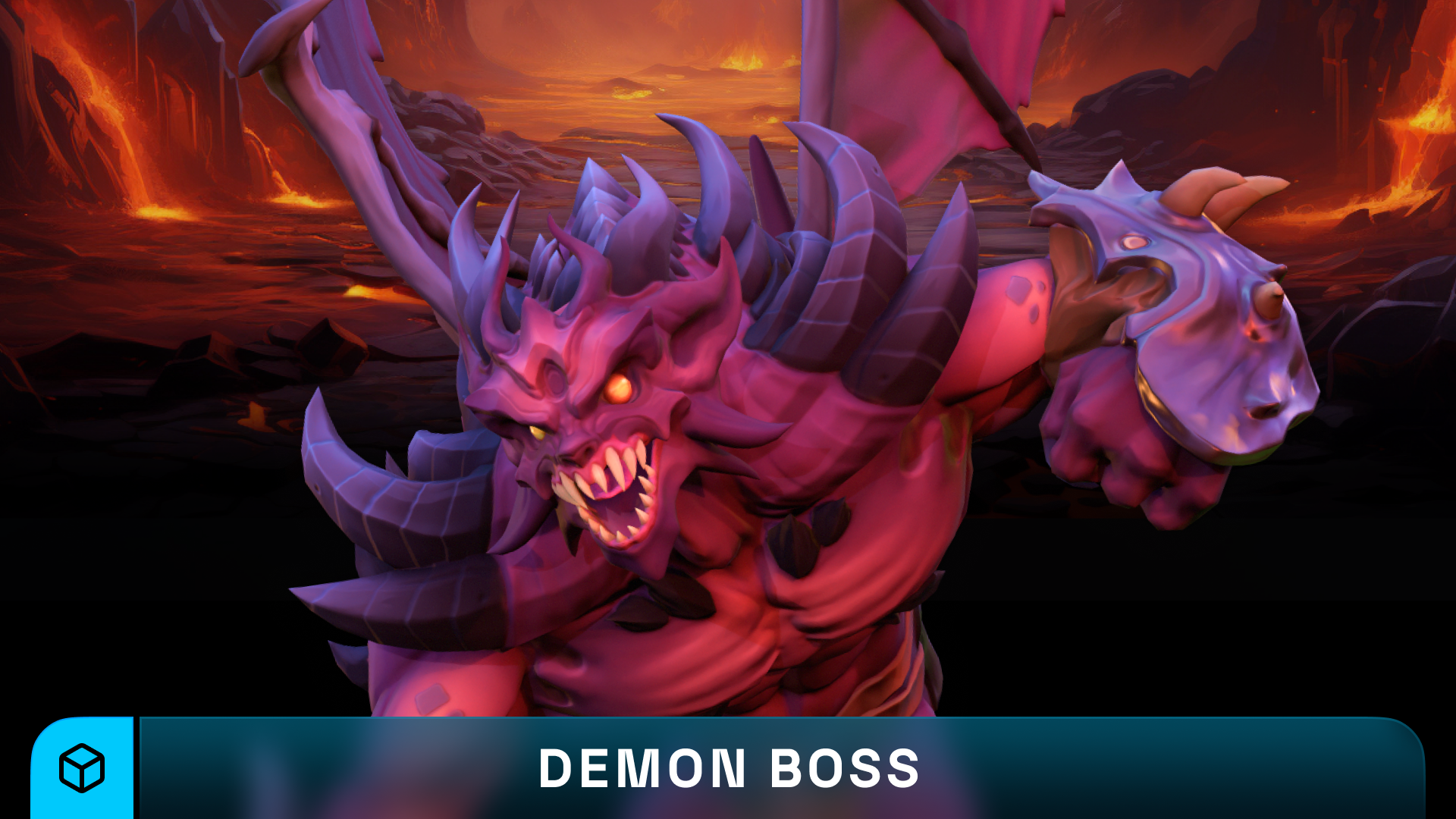 Stylized Demon Boss | Fab