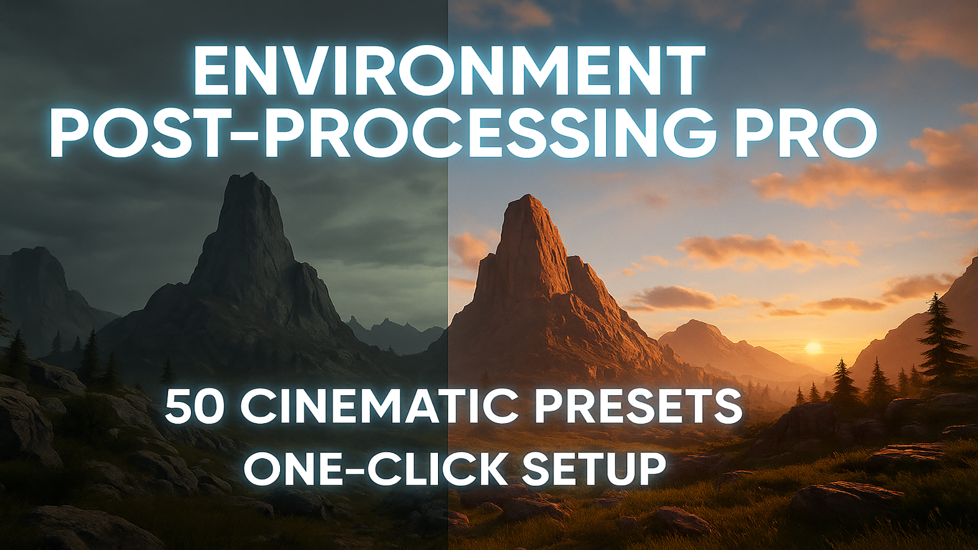 Environment Post-Processing Pro - 50 Cinematic Presets | Fab