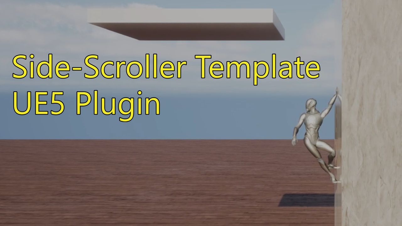 Media 1 for listing Side Scroller Template - 2D Movement/Camera Starter Kit (Multiplayer-Ready)