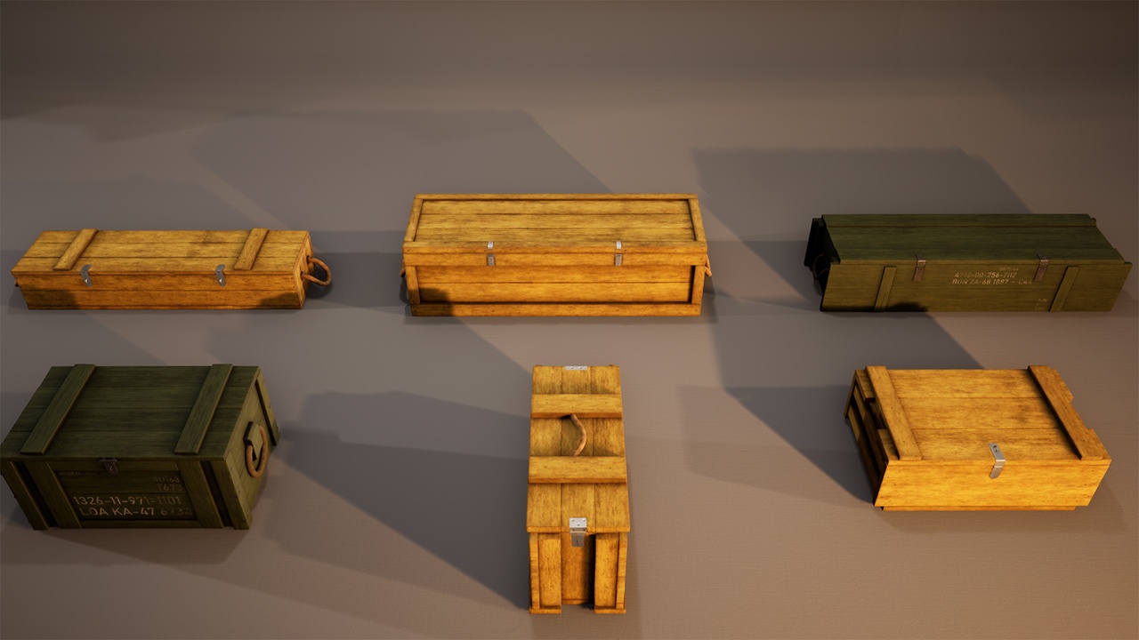 Media 1 for listing Openable Military Crates&Boxes