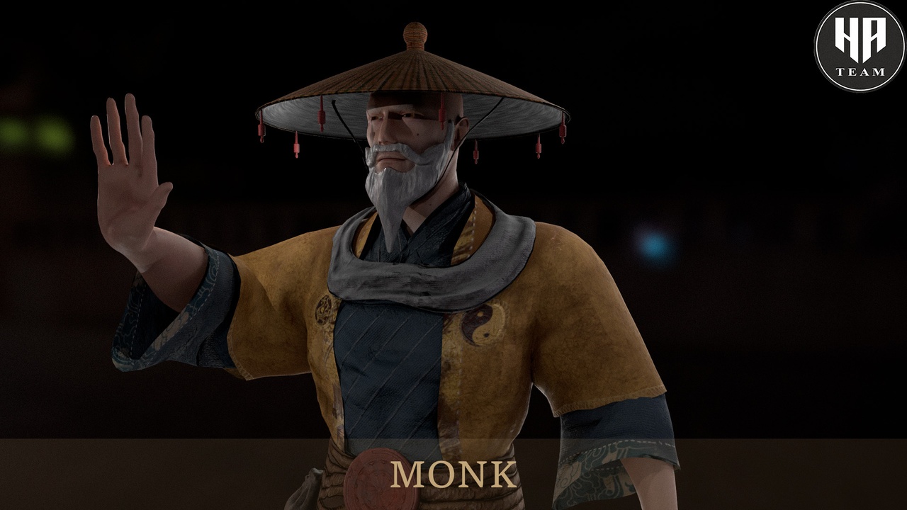 Media 1 for listing Monk Medieval