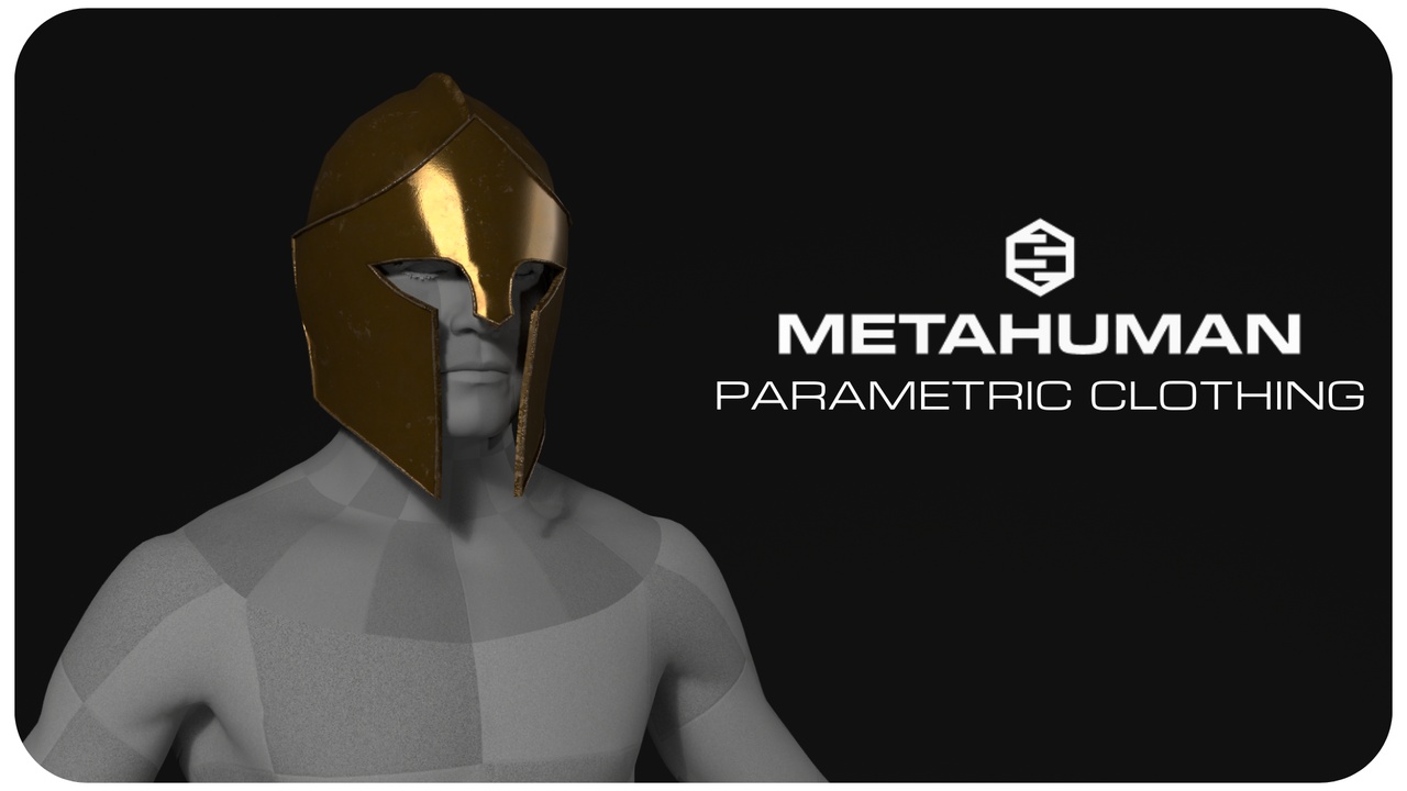 Media 1 for listing Fantasy Helmet #3 – Modular Medieval Helmet for MetaHumans