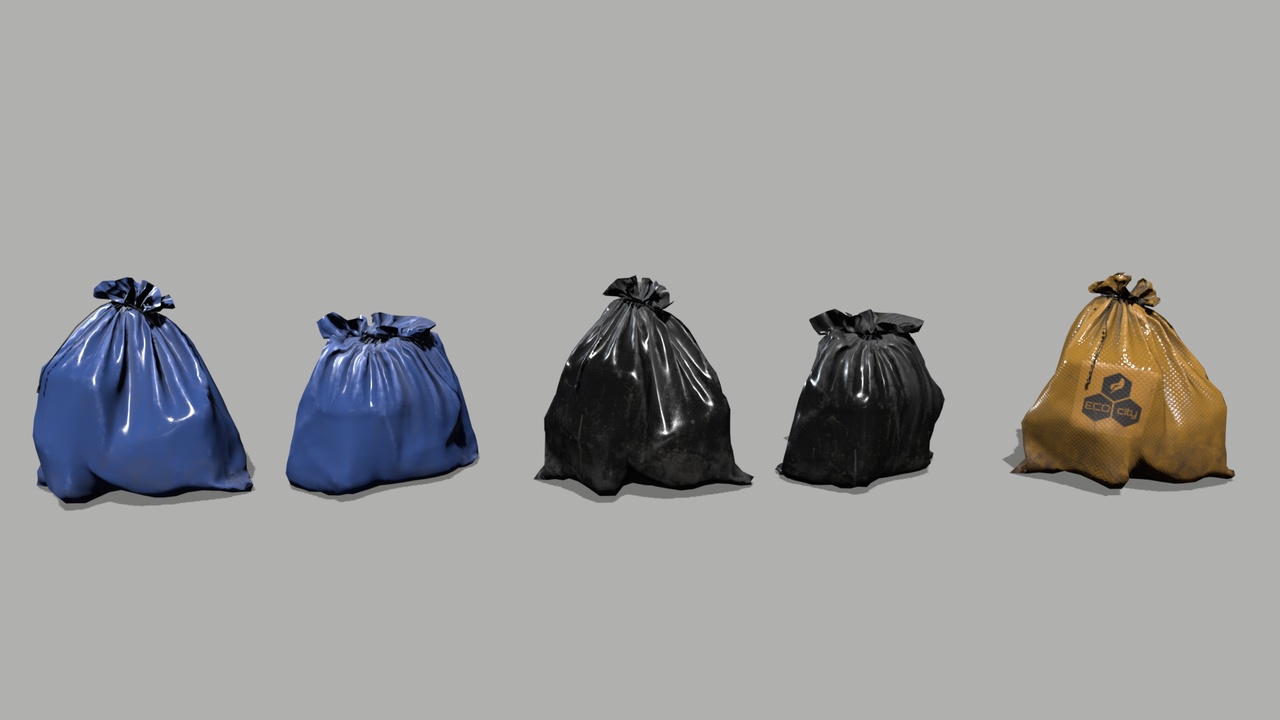Media 1 for listing Cyberpunk Trashbags