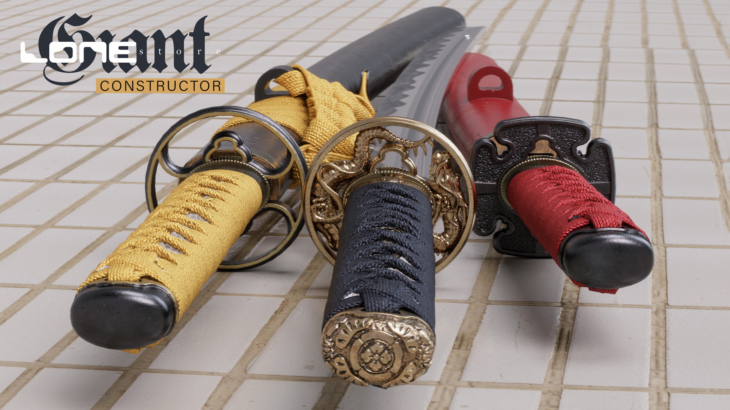 Media 1 for listing Katana and Wakizashi Constructor
