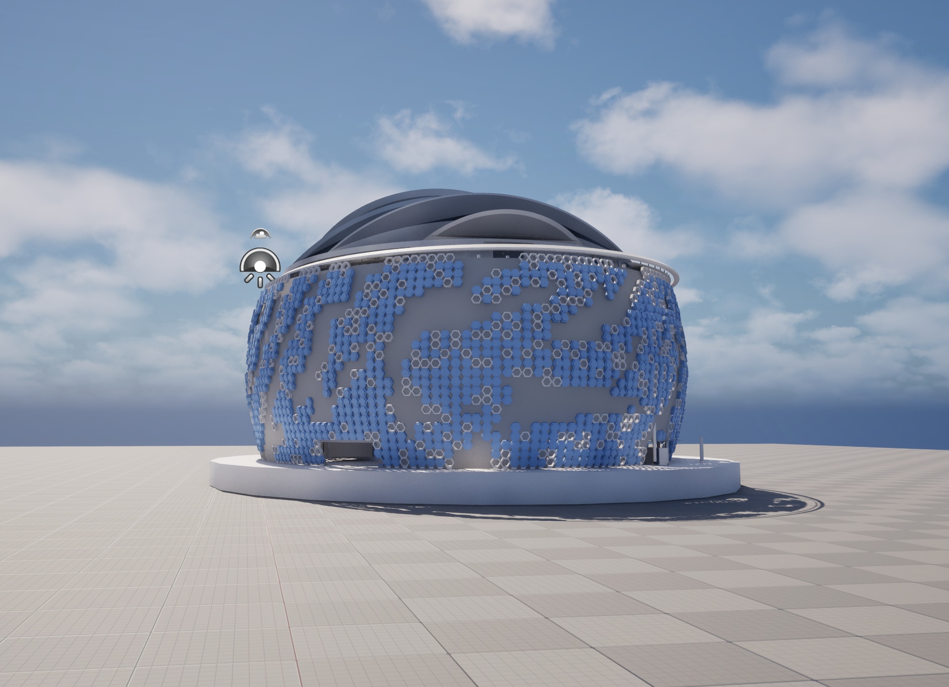 Media 1 for listing Space Habitat – Futuristic Architectural Environment