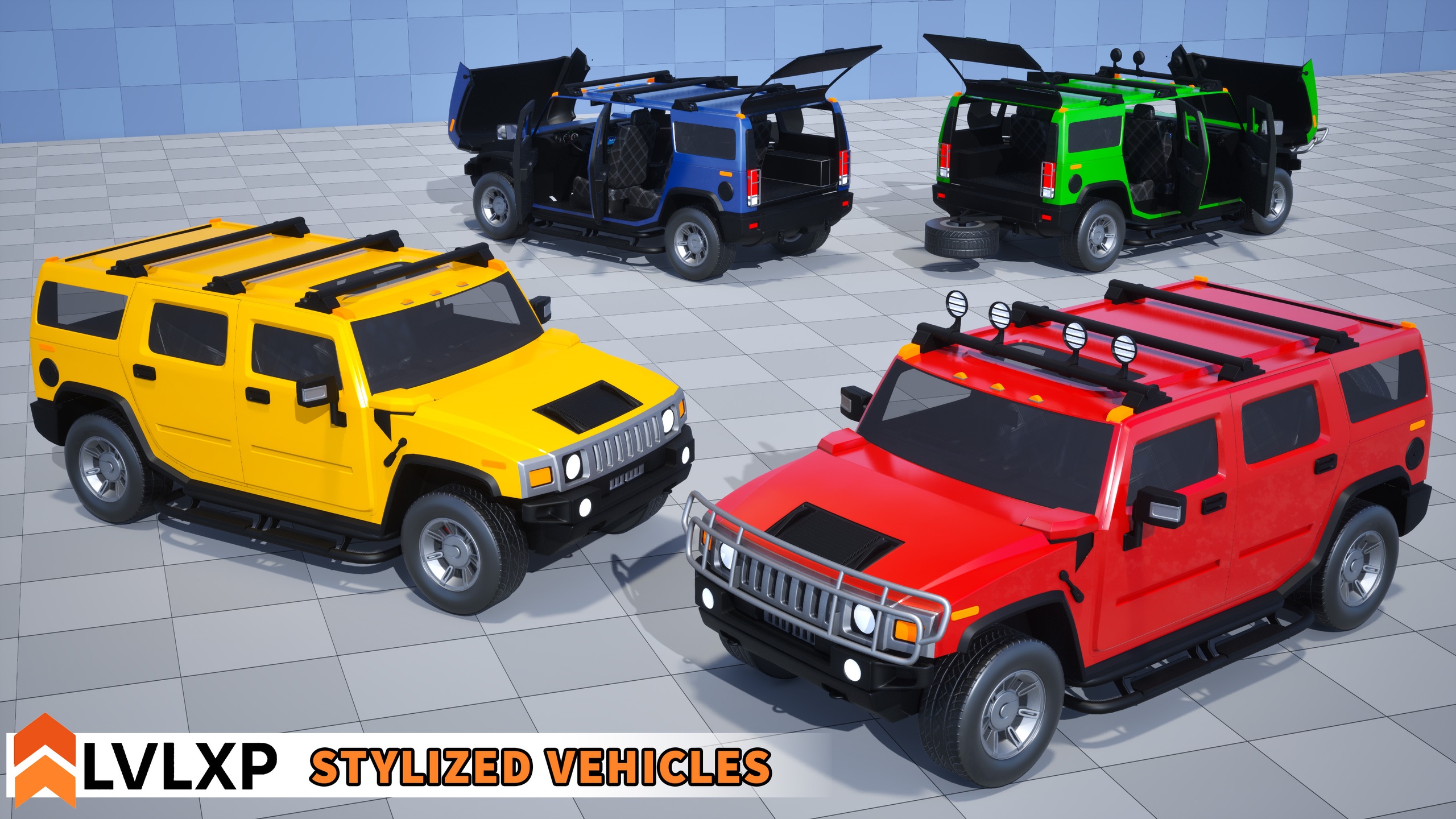 Media 1 for listing Stylized Drivable Vehicles - SUV Car "Supreme"