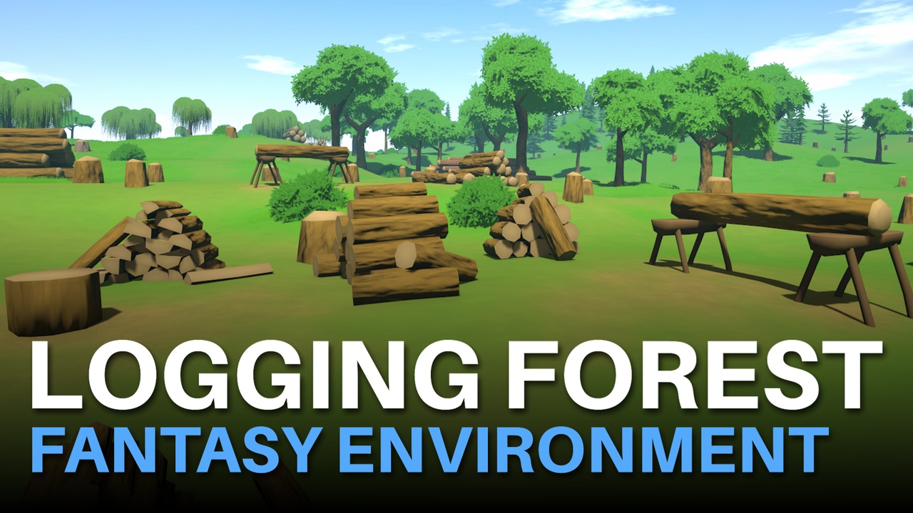 Media 1 for listing Logging Forest - Fantasy Environment