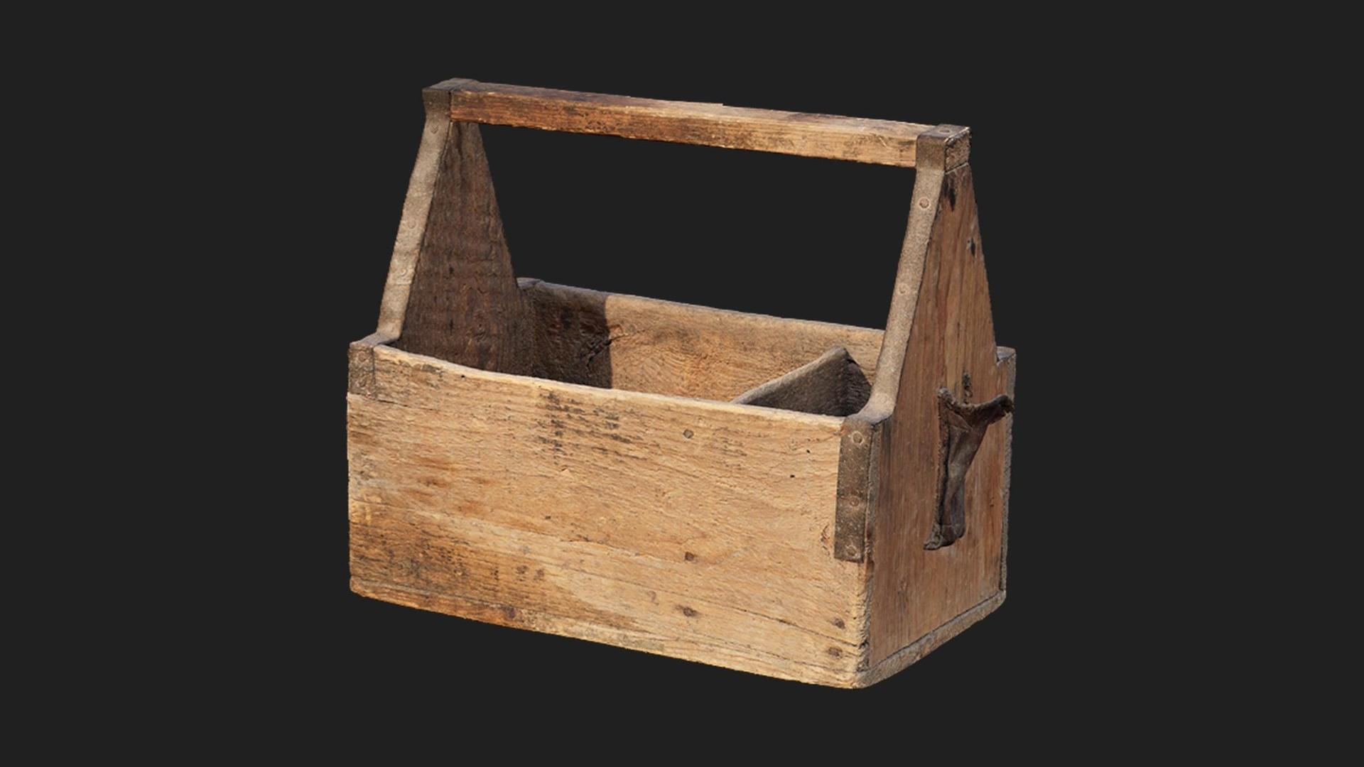 Scotland Storage Box Residential European Rural Storage Box Wood M | Fab