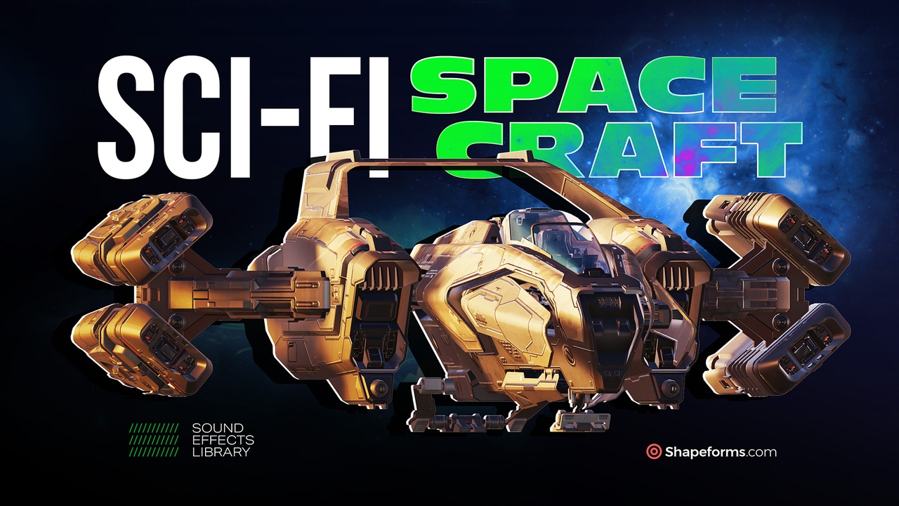Media 1 for listing Sci-Fi Spacecraft Sound Library
