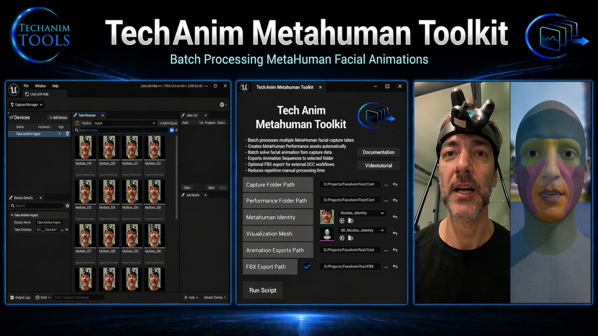 TechAnim Metahuman Toolkit | Fab
