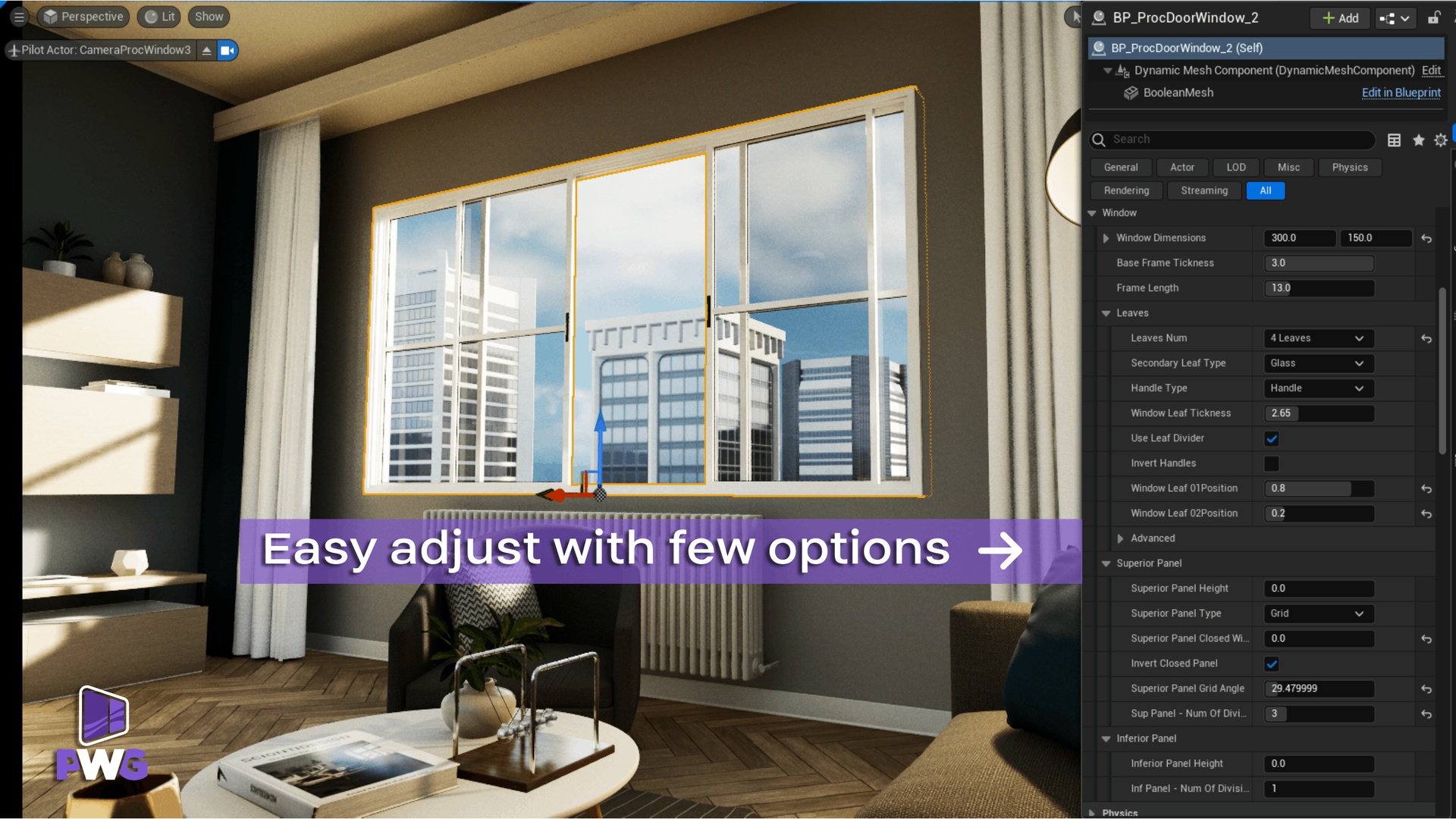 Procedural Window Generator | Fab