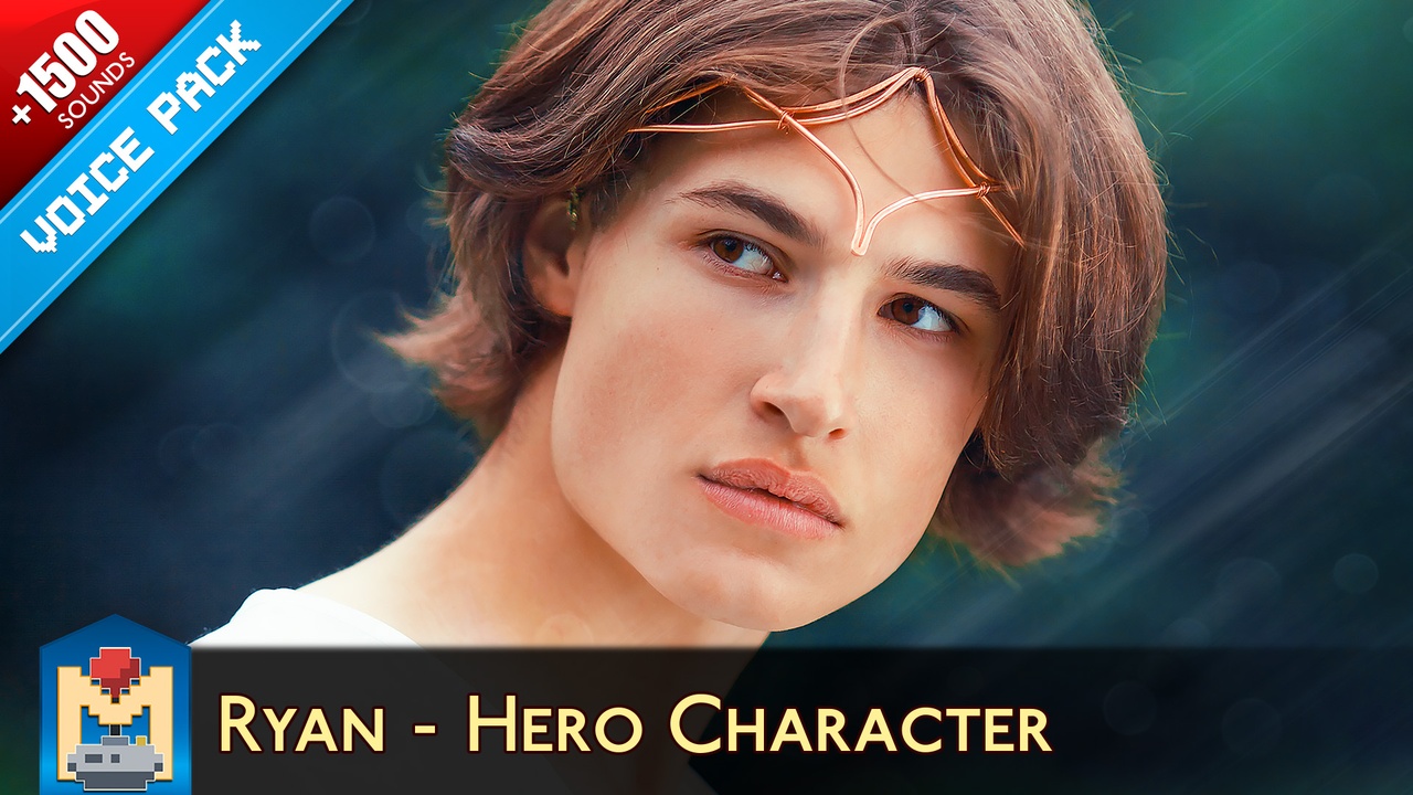 Media 1 for listing Ryan - Hero Character Voice Pack