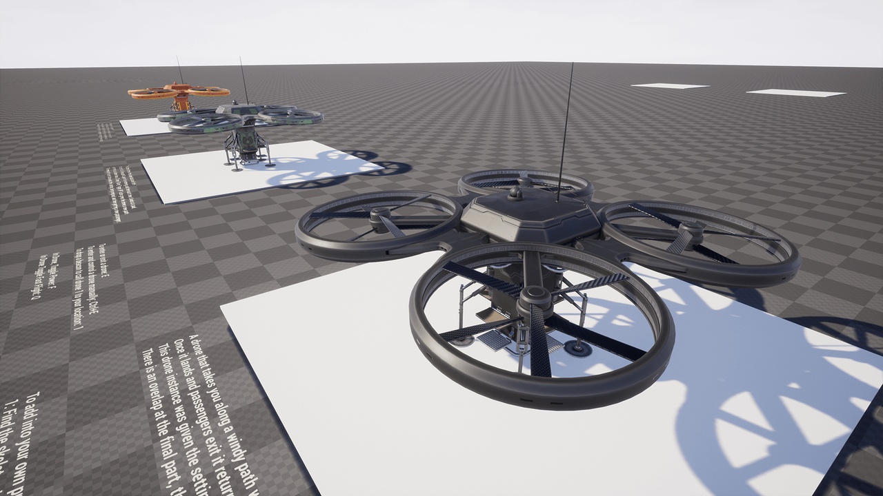 Media 1 for listing Flying Transport Drone