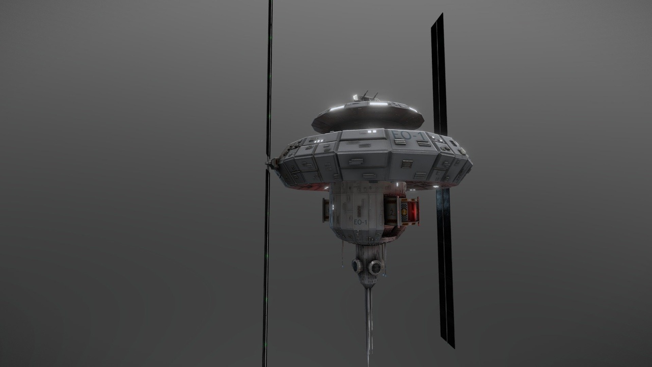 Media 1 for listing EO-1 (Earth Orbital 1 Remastered) Space Station