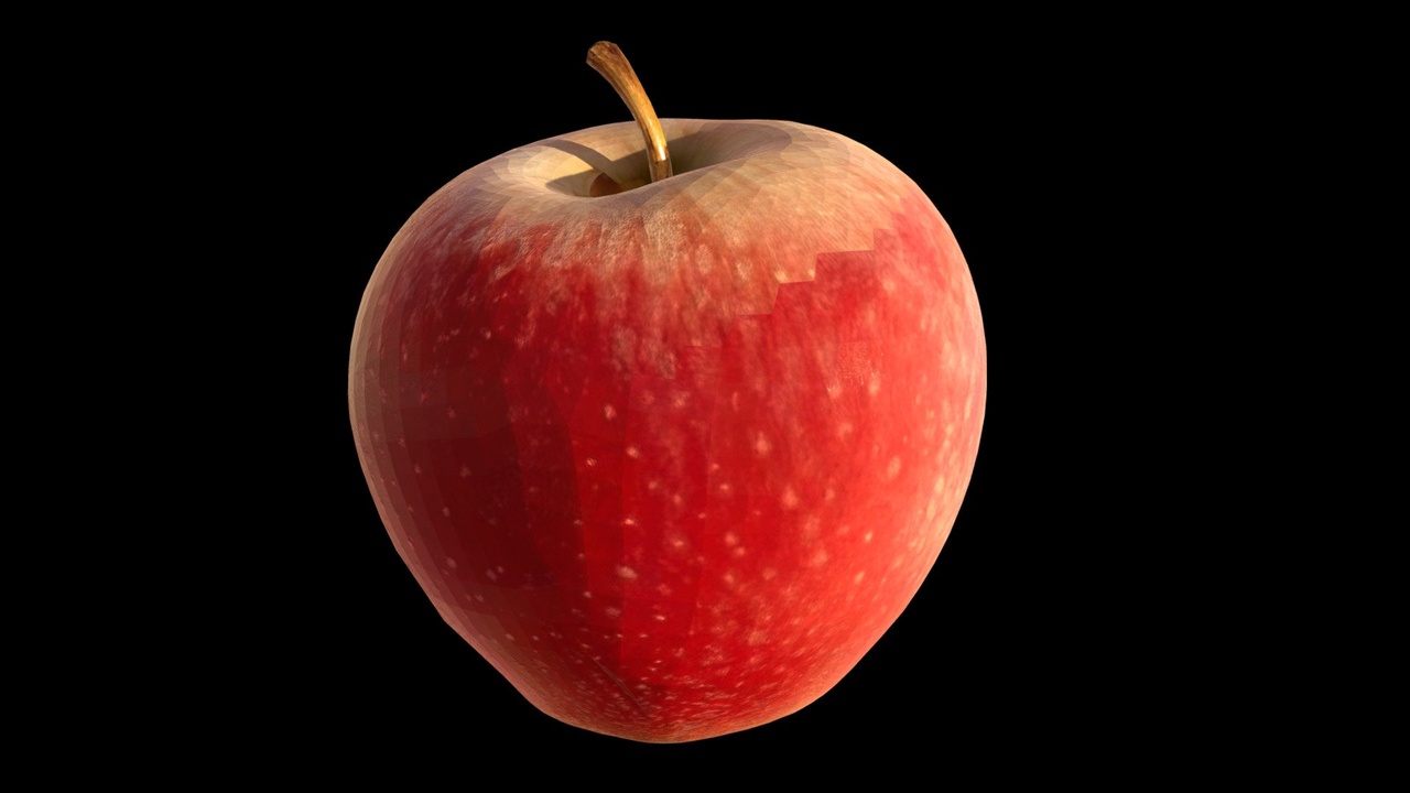 Media 1 for listing Red Apple - Realistic Fruit Asset
