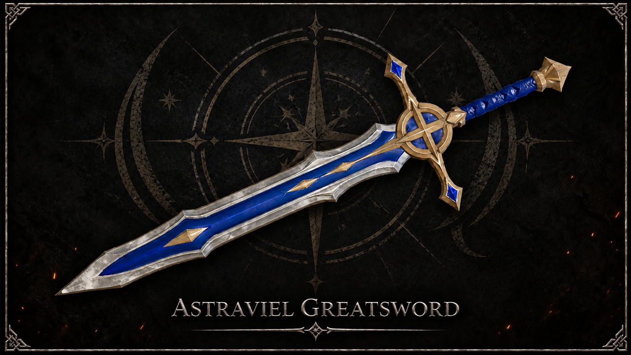Media 1 for listing Astraviel | Medieval Fantasy Greatsword
