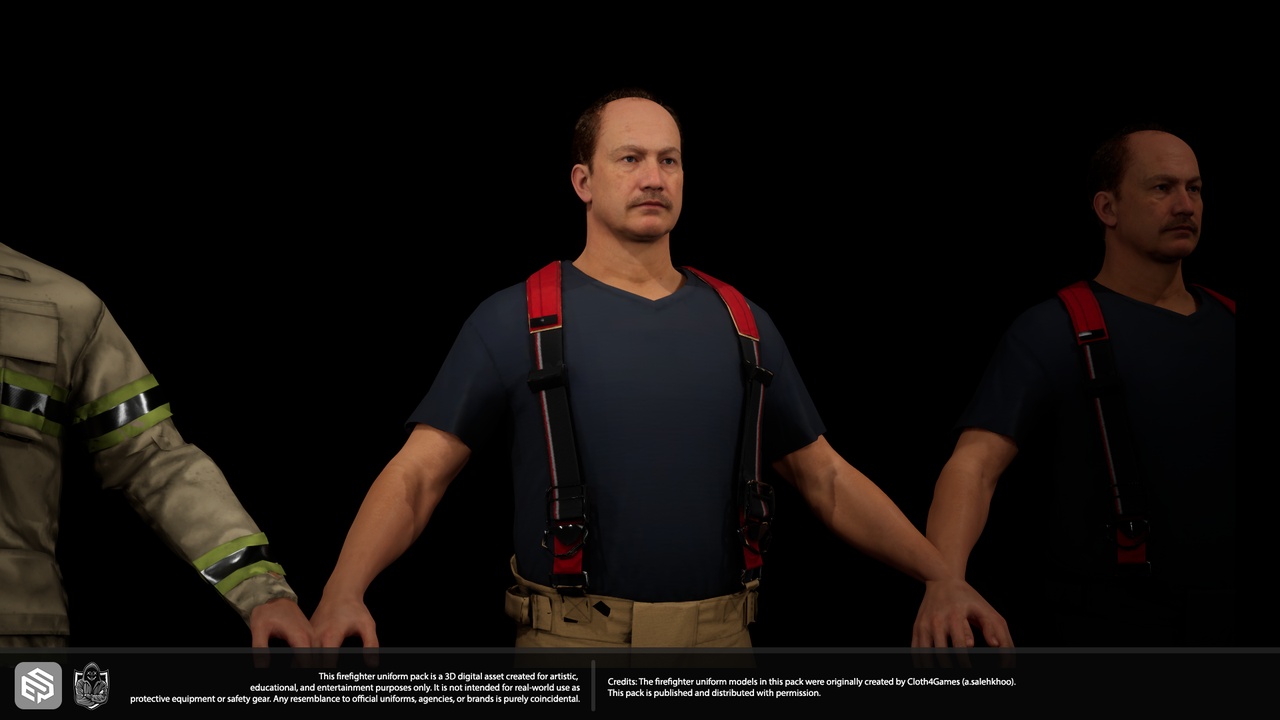 Media 1 for listing Firefighter / Fire Department Pack