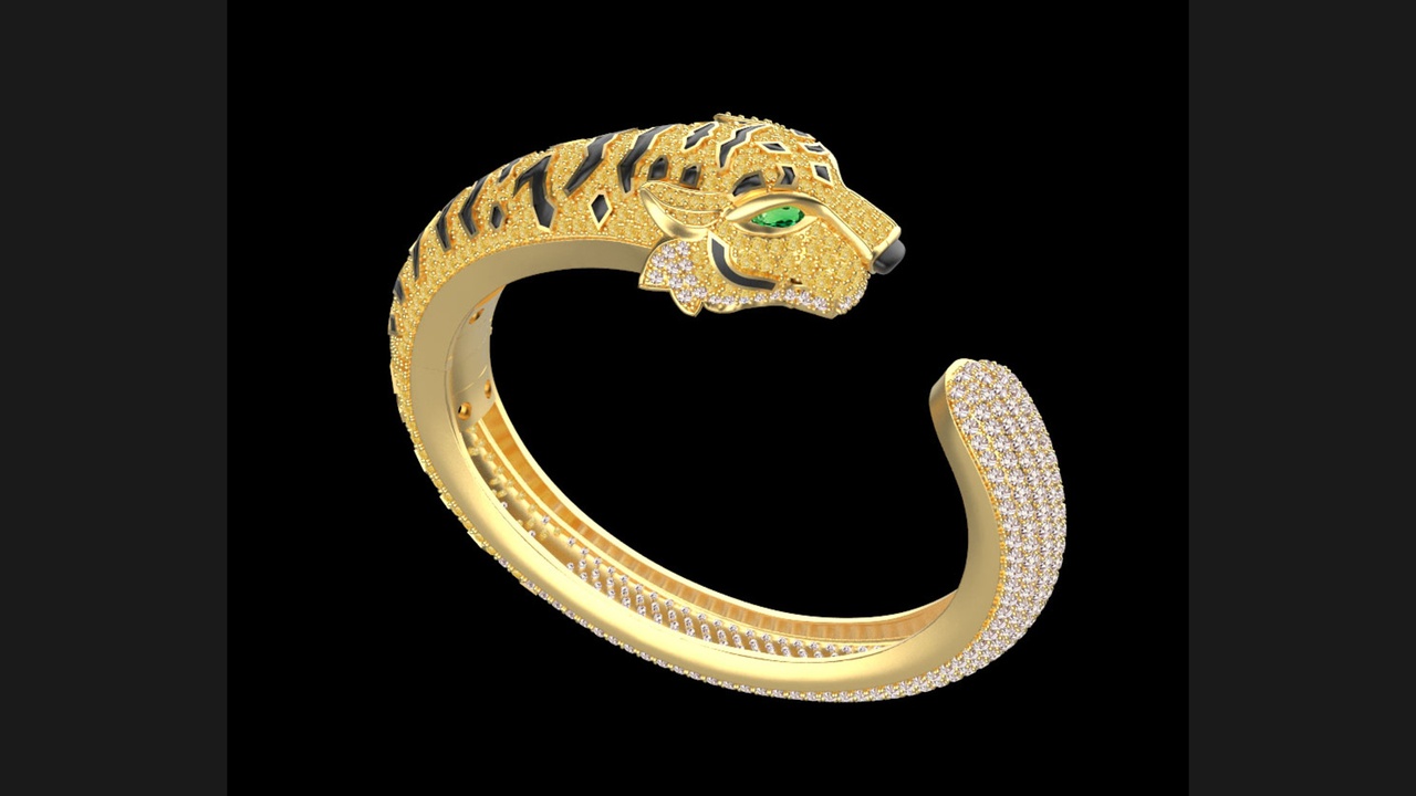 Media 1 for listing Bracelet Tiger