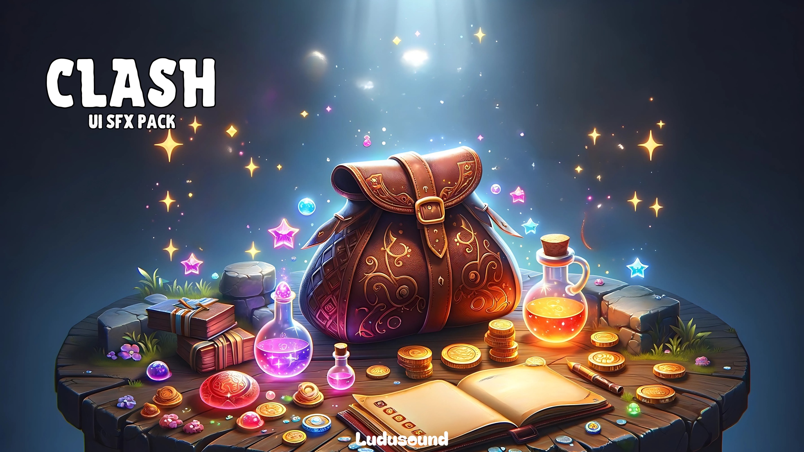 Media 1 for listing CLASH: FANTASY RPG/STRATEGY UI SFX PACK