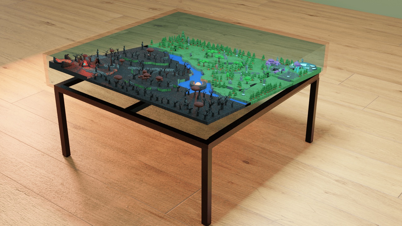 Media 1 for listing Dota 2 map Aquarium 3D model