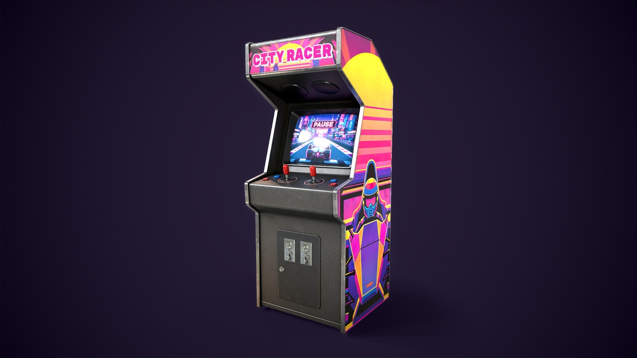 الوسائط 1 للقائمة Retro gaming machine