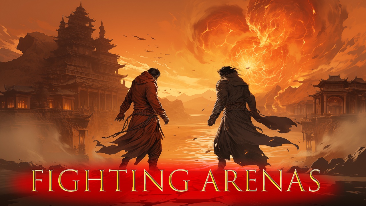 الوسائط 1 للقائمة Fighting Arenas Backgrounds